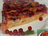 Clafoutis pommes groseilles