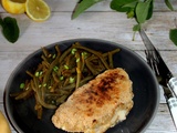 Escalopes de veau au Cheddar (façon cordon bleu )