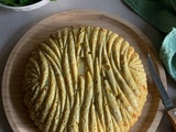 Galette de pommes de terre au gorgonzola