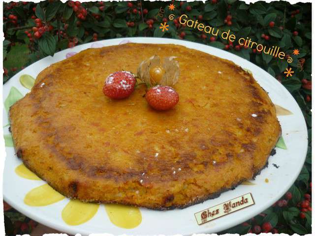 Gateau De Citrouille De Ma Grand Mere