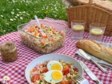 🥗 Le pique-nique malin : salade complète et colorée (pour 1pers)