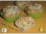 Muffins pomme coco
