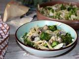 One pot pasta trofies brocoli