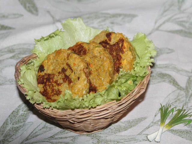 Dès 9 mois : galettes de légumes à l'avoine