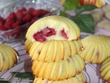 Petits gâteaux de Floraline citron framboises