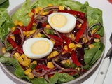 Salade à la mexicaine (pour 1 pers)