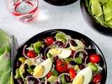 Salade complète aux haricots rouges (pour 1 pers)