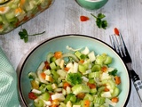 Salade de céleri, abricots secs et comté : fraîche, rapide et pleine de peps