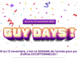 🎁 Semaine de promotions chez Guy Demarle avec les Guy Days