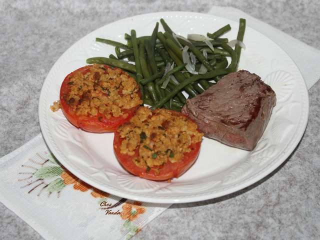 Recettes de Tomates à la provençale de Chez Vanda
