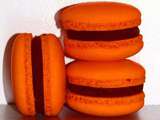 Macarons chocolat orange