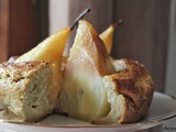 Gâteau à la noix de coco et poires