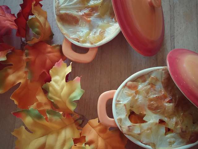 Recettes de Gratin de pomme de terre et Butternut