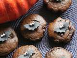 Muffins chauves-souris Halloween
