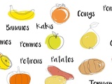 Calendrier des fruits et légumes de saison - Novembre