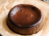Cheesecake basque au chocolat