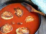 Croquettes de ricotta, sauce tomate aux cèpes