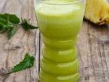 Green juice: jus ananas et orties {Battle Food #20}