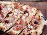 Pizza bacon, miel à la truffe et amandes; Comment faire la pâte à pizza