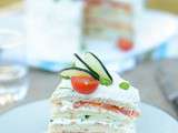 Sandwich cake: smörgåstårta suédois