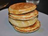 Pancakes aux Flocons d'Avoine et Cannelle