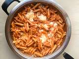 One-pan penne pasta