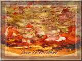 Pizza jambon/cancoillotte