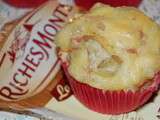 Muffins à la raclette, jambon et pommes de terre de Valentino