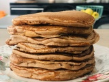 Pancakes à la farine de châtaigne d’ Halston