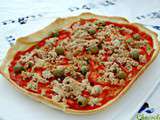 Pizza au thon et aux olives vertes de Martial