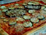 Pizza végétarienne aux courgettes et au comté de Lenny