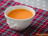 Soupe tomate mozzarella de Clara
