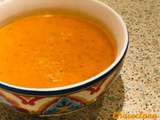 Soupe tomate mozzarella de Clara
