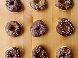 Donuts au chocolat (au four)