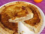 Galette des rois à la noisette (frangipane) et à l’orange