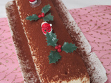 Bûche tiramisu