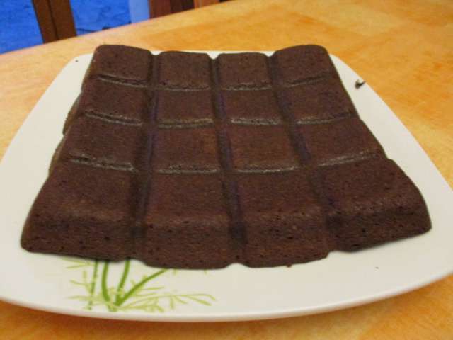 Fondant au chocolat et noisettes sans lactose