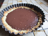 Tarte chocolat praliné