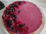 Bavarois fruits rouges