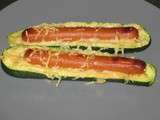 Hot-dog courgette