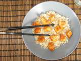 Riz et poulet aux saveurs japonisantes