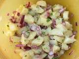 Salade de pommes de terre au gingembre