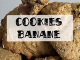 Cookies à la banane trop mûre