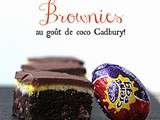 Brownies au goût de coco Cadbury (sans les fameux oeufs)