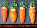 Croissants-carottes pour Pâques