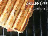 Grilled cheese de camping