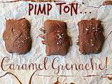 Pimp ton caramel Grenache : biscuits au chocolat fourrés au caramel et à la fleur de sel