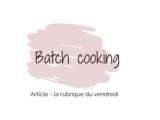 Batch cooking