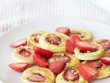Pancakes moelleux aux fraises
