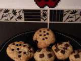 Cookies coeur fondant pâte à tartiner